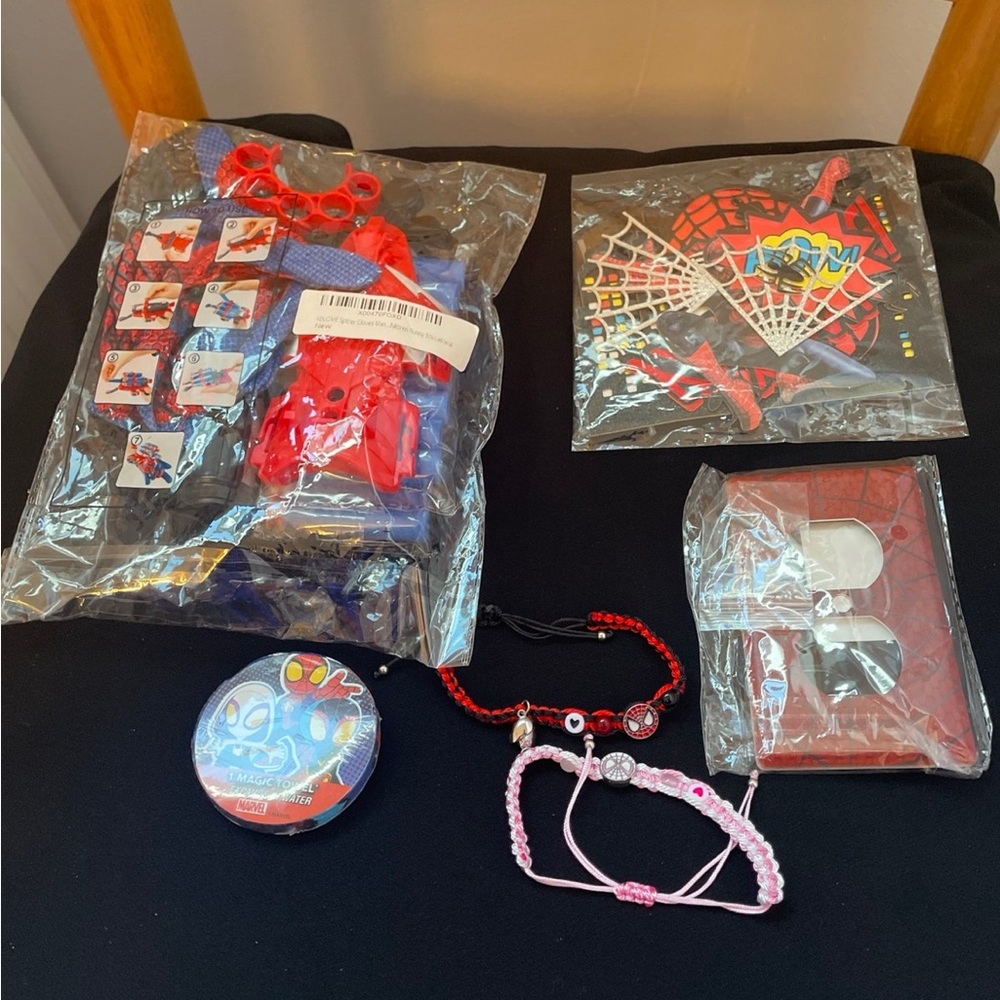 SpiderMan Themed Set